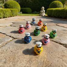 10/20/30Pcs Mini Resin Ducks Cruise Ducks With Fashion Glasses Sailing Miniature Figurines Tiny Resin Figures For Micro Landscape Garden Decor(Random Color) - Multicolor - View 8