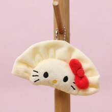 SANRIO 1個餃子造型毛絨娃娃吊飾 包包掛飾 生日禮物紀念品 - 彩色 - 查看 5