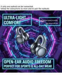 2025 Latest Wireless Earbuds | Hanging Ear Bluetooth Headphones With Noise Cancellation, Sports Call, And Ultra-Long Battery Life - Multicolor - View 4
