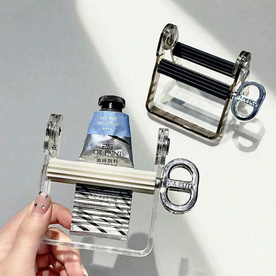 1pc Minimalist Toothpaste Squeezer, Cleanser Dispenser, Travel Size Hand Cream Tube Squeezer, Back To School Essential