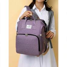 Unisex-Freizeitrucksack, großer Rucksack mit Reißverschluss und verstellbaren Schultergurten - Übersicht 6