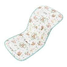 miracle baby Baby Stroller Seat Cushion, Children's Mat, All-Season Style, Stroller Accessories, High-View Stroller Baby Sleeping Pad - Bear, Rabbit, and Fox Gathering - View 3