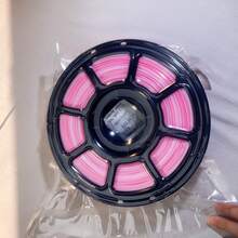 半透明彩虹漸層 PETG 3D 列印耗材 1.75mm，高端 3D 列印材料，99.9% 相容 FDM 印表機，鮮豔多色效果，真空密封防潮包裝，1kg 捲盤，創意專案適用，附隨機顏色 5m 樣品捲 - 漸層色 - 查看 19