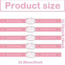 10pcs Pink Handmade Sealing Stickers, Handmade With Love, Perfect For Small Business, Food, Gift Boxes And DIY Packaging, Push-Push Handmade DIY Decorative PVC Self-Adhesive Stickers - DIY Sealing Stickers - View 8