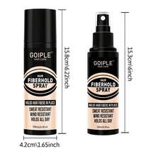 Goiple 15g Hair Fiber Set, Includes Hair Fiber And Styling Spray, Styling Spray Can Lock Fibers, Enhance Bonding Between Fibers And Thin Hair, Suitable For Sparse Hair, Instant Thickening And Volumizing, Styling Hair Powder - Multicolor - View 12
