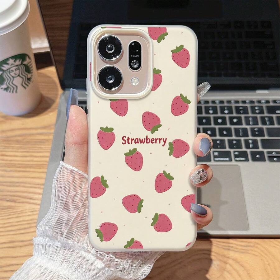 1 Piece 2-In-1 TPU+PC Case With Exclusive Design And High Appearance, Soft Edge And Hard Back, Compatible With OPPO, Versatile In Multiple Colors With Drop And Anti-Slip Protection MXOPGDK036 - GDK-wH-mXOPGDK036 - View 1
