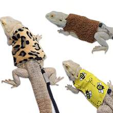 Lizard Leash Reptile Harness Chameleon Squirrel Leash Clothes Small Pet Supplies - Chest Strap + Traction Rope - View 2