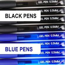 5/10pcs Quick-Dry Neutral Pens, Retractable Ballpoint Pens, (3 Pens + 10 Refills, 5 Pens + 20 Refills), Fine Tip 0.5mm, Blue Ink, Smooth Writing For Diary, Back To School, Office Use - Multicolor - View 8