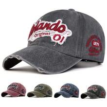 1 buah Topi Baseball Pria dengan Huruf, Model Distressed, Dapat Diatur, Cocok untuk Pakaian Kasual, Perjalanan Musim Semi/Gugur, Pantai, Pesta - MultiWarna - View 12