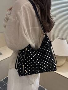 Mochila de gran capacidad estilo coreano, nuevo bolso bandolera de moda versátil, bolso de hombro tipo tote para ir al trabajo - Multicolor - Ver 6