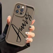 Phone Case: Personalized Case With Name And Initials, Compatible With IPhone 17, 16, 15, 14, 13, 12, 11 Pro Max, Ideal Gift For Couples And Friends, DIY Protective Drop-Proof Case - Style 1 - View 6