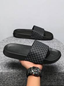 HISQIM Men's Sandals, House Slippers, Bathroom Slippers, Indoor Slippers, Bathroom Sandals, Extremely Comfortable To Wear. - Grey - View 2