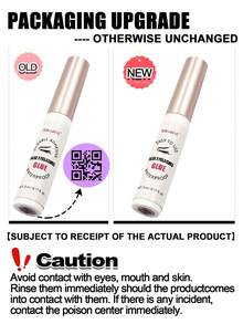 Rikuaild 1 buah lem ekstensi bulu mata 5ml, tahan lama, cepat kering, tahan air, putih transparan, tidak menyebabkan iritasi, alat ekstensi bulu mata. - MultiWarna - View 3
