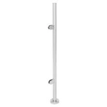 110cm Railing Post, Silver Stainless Steel Railing Post, Column Handrail Railing For Balcony Guardrails, Patio Guardrails - Silver - View 11