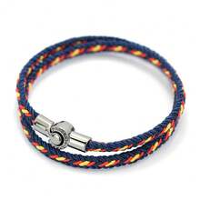 diffone Fashion Handmade Double Rope Men Bracelet Charms Black Magnetic Simple Bracelet For Men Armband Jewelry - Men's Multi-layered Bracelet - View 10