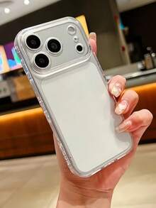 側心形手機殼，適用於 iPhone 17 Pro Max 16 Pro 15 14 Plus 13 12 11 Air，適用於 Honor 600 500 300 200 100 Pro Magic 7 8 Pro，可愛糖果色軟殼 - 無色 - 查看 9