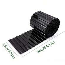Heavy Duty Button Garden Edging - 1 Roll (9.0m X 10/15/20cm) - Durable PET Material - Easy Installation - Sturdy Dark Green Lawn Border, Suitable For Flower Beds, Garden Borders, Paths, Landscaping And Patios - A - View 11