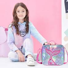 Mochila linda para niñas con bolso bandolera & estuche para lápices, set de 3 piezas de mochila escolar, mochila ligera para primaria para niñas - Mochila escolar infantil - Ver 11