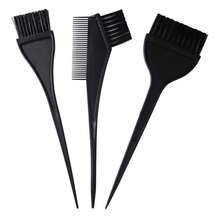 Kit Profissional 3 Pincéis para Coloração Capilar – Tintura, Luzes, Matização e Retoque de Raiz - 4 Kit/12 Unidades - Visão 8