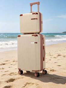 New Model Travel Suitcase !! - 米色 - 查看 1