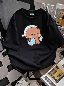 Women T-Shirts - 黑色 - 查看 2