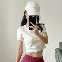 ALO 2026 New Letter Baseball Cap, Adjustable Dad Hat, Breathable Sun Protection, Outdoor Sports, Multi-Color Fashion Hat Breathable Baseball Cap, Sun - 粉色 - 查看 3
