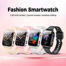 New Full Touch Smart Watch, Wireless Calling, Message Notification, Customizable Watch Face, Multi-Function Sports Wristwatch, Suitable For Men And Women, Perfect For Gifts - 查看 1