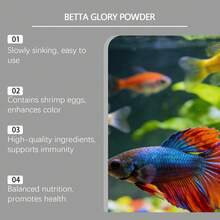 水族營養增強劑 30G，混濁水澄清劑，鬥魚顯色增強補充劑，提升魚類免疫力，家用觀賞魚水質調節劑 - 查看 4