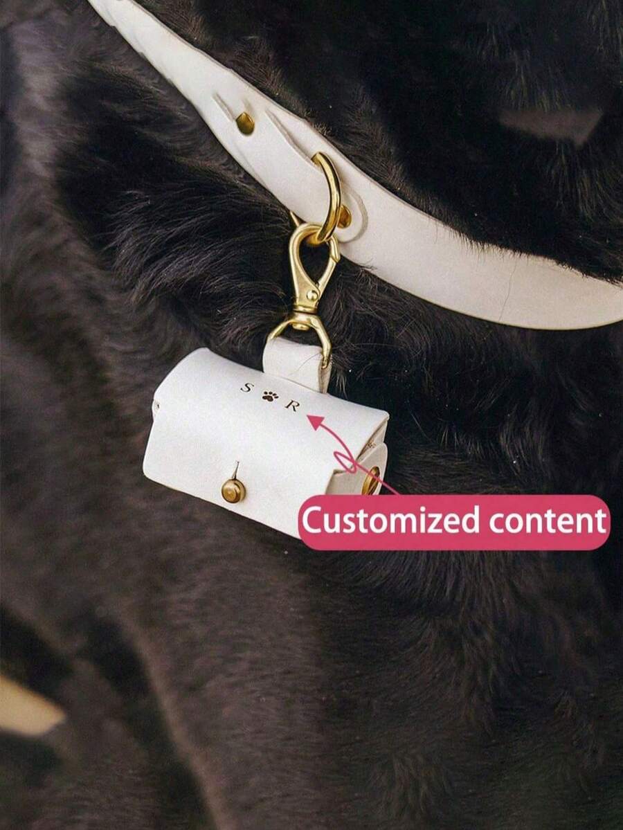 Personalized Dog Wedding Ring Storage Bag, Dog Collar Wedding Ring Box, Customized Pet Ring Holder Wedding Ring Storage Box - Multicolor - View 1