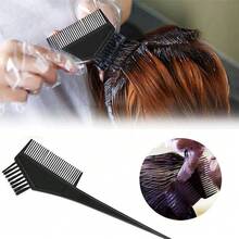 Kit Profissional Coloração Capilar com 3 Pincéis–Tintura, Matização, Hidratação e Retoque de Raiz - 1 Kit/3 Unidades - Visão 4