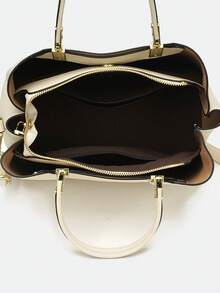 Dedoo Light Luxury Fashion Versatile Multi-Compartment Large Capacity Handbag & Crossbody Bag - Beige - View 8