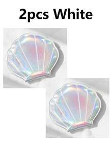 1-2pcs Cute Shell Portable Makeup Mirror, Portable Shell-Shaped Handheld Mini Makeup Mirror, Laser Glitter Mini Pocket Beauty Mirror, Lightweight Travel Mirror For Women And Girls, Mermaid Style Makeup Accessory, Suitable For Daily Touch-Ups, Outdoor Camping, Holiday Gift, Multiple Bright Colors Available For Daily Use - View 17
