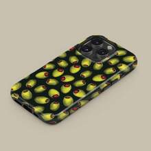 Couverture rafraîchissante et délicieuse avec design floral pour iPhone 17 16 15 14 13 12 11 Pro Max, Couverture florale pour Samsung S21 S22 S23 S24 S25 Ultra - Étui brillant résistant - Voir 2