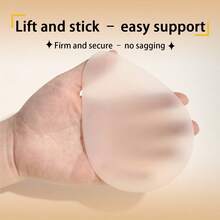 1 Pair Silicone Anti-Friction Nipple Covers, Reusable Washable Invisible Self-Adhesive Lift Breast Pads, Suitable For Swimwear, Tank Tops, Weddings, Beach, Skin-Friendly Adhesive Breast Pads, Portable Summer Vacation Travel Women's Daily Wear Accessories - Multicolor - View 8