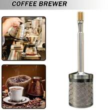 French Coffee & Tea Press Maker Stainless Steel Full Bodied Coffee Press Maker - Multicolor - View 2