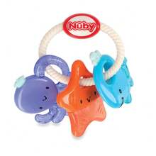 Nuby IccyBite Cold Gel Teether In Marine Shapes - Multicolor - View 2