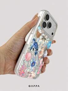 GIIPPA 1pc Turtle Pattern Design Phone 17 Pro Max Phone Case, Compatible With Phone 16 Pro Max, 15 Pro Max, 14 Pro Max, Korean Style High-End Fashion Fun Phone Case, Compatible With 11/12/13/14/15/16 Pro Max Plus, Elegant Design Suitable For Men And Women, Perfect Gift For Girlfriend For Christmas, Valentine's Day, Easter, Wedding Season And Birthday! - Multicolor - View 5