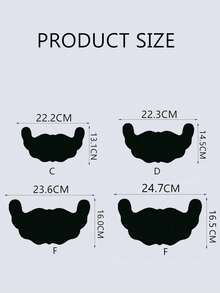 2/4 Pairs Plus Size Breathable Invisible Lace Breast Lift Tape, Random Print, Suitable For Strapless Wedding Dress, Large Breast Lift Tape - Multicolor - View 3
