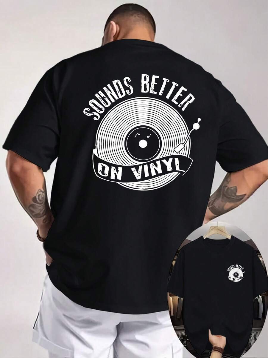 Men T-Shirts - màu đen - Xem 1