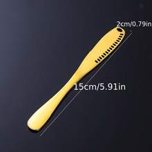 1pc Stainless Steel Butter Spreader - Reusable Cheese & Jam Slicer With Grooved Design For Easy Spreading, 3-In-1 Kitchen Tool For Home & Restaurant, Multi-Function Stainless Steel Butter Knife And Spreader For Cheese, Jars And Cream - Essential Kitchen Gadget And Supply - View 12