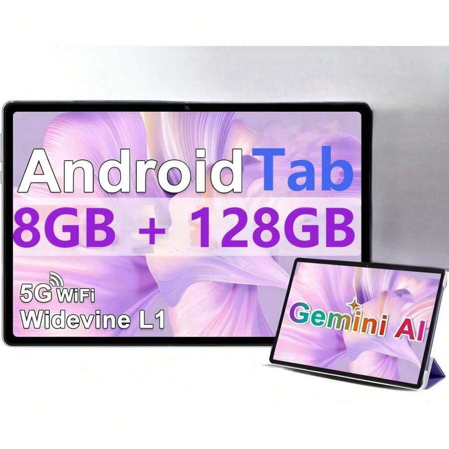 TenYide Kids Tablet, 10.1 Inch Android Tablet, Suitable For Reading E-Books Or Browsing Web Pages. Optional 128GB/256GB Storage, Supports Dual SIM Card Calling Function, Bluetooth/GPS/Wi-Fi. Perfect For Installing Educational Apps And Videos