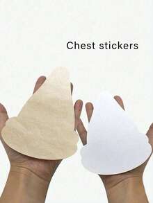 2/10/20pcs Non-Woven Disposable Nipple Covers, Invisible Breast Enhancer Pads, Skin-Friendly Comfortable, Prevent Nipple Show-Through - Multicolor - View 7