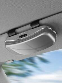 Car Sun Visor Glasses Storage Box, Durable Scratch-Resistant Fashion Glasses Organizer, Practical Car Interior Accessory, Thoughtful Gift Choice For Daily Drivers And Commuters - 1pc - View 15