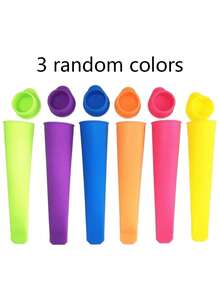 1/2/3/4/6pcs Reusable Silicone Popsicle Molds With Lids, Popsicle Maker For Making Popsicles, Yogurt Bars, Jelly, Kitchen Tools And Accessories - Multicolor - View 12