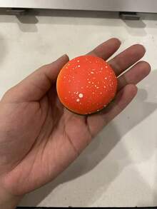 2pcs Realistic Stretchy Hamburger Squishy Toys, Cake Decor Model Stress Relief Novelty Toys - Multicolor - View 3