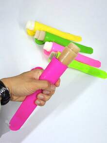 1/2/3/4/6pcs Reusable Silicone Popsicle Molds With Lids, Popsicle Maker For Making Popsicles, Yogurt Bars, Jelly, Kitchen Tools And Accessories - Multicolor - View 5