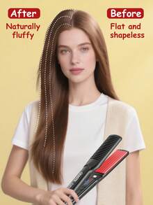 Corn Silk Hair Root Volumizing Clip Pad, High Cranium Fluffy Hair Tool, Volumizing For Flat Top, Corn Perm Inner Small Curls, Black - 黑色 - 查看 9