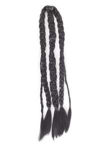 Braided Wig, Hand-Woven, 24-Inch Clip-On Ponytail Extension, Suitable For Men To Wear Daily And For Parties. - Multicolor - View 13