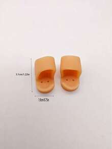 2 Pieces/Set Hammer Toe Cover, Suitable For Bending, Bending And Claw Toe, Gel Toe Protector, Silicone Toe Pad And Protector, Trigger Toe Silicone Toe Pad, Toe Protector, Toe Support Cap, Toe Cover - Multicolor - View 11