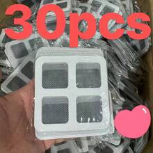 10/30/50入 浴室/浴缸排水孔毛髮收集蓋，易使用排水過濾貼片，一次性蓋子，適用於淋浴間、洗手盆、洗衣房，防止毛髮堵塞排水管，浴室浴缸毛髮收集器，浴室配件 - 彩色 - 查看 15